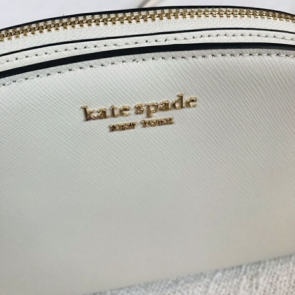 KATE SPADE NEW YORK | BRAND NEW | Saffiano Leather Crossbody Bag in Bone. - Picture 4 of 14